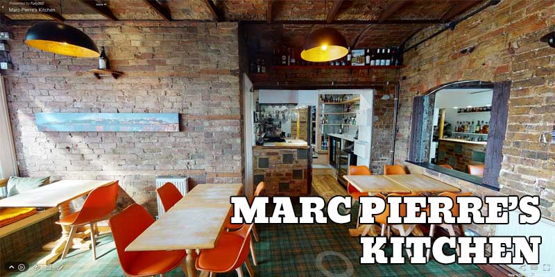Image of virtual tour of Marc-Pierre's Kitchen